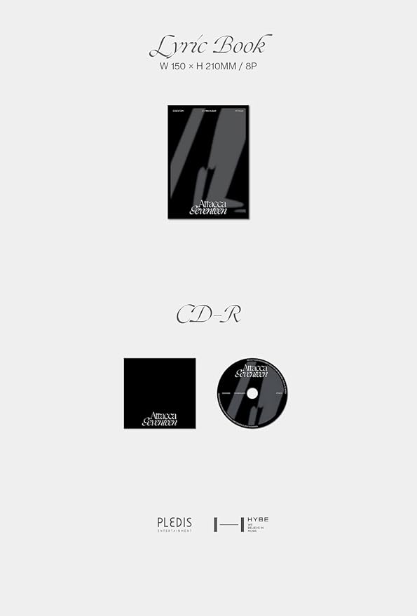 SEVENTEEN – 9th Mini Album - Attacca (CARAT Ver.) - RANDAM