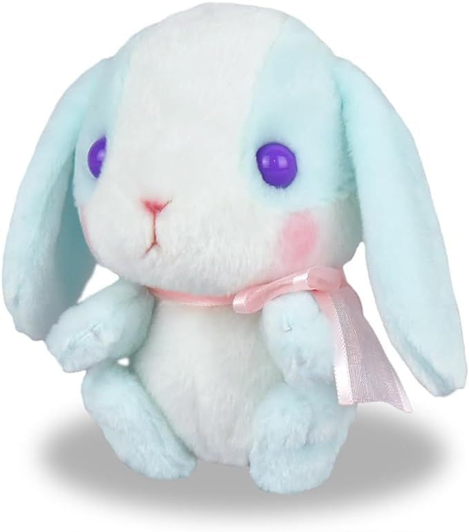 Poteusa Loppy Kanon-chan White and Blue Bunny