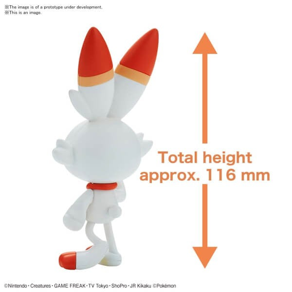 POKEMON - POKEMON MODEL KIT QUICK 05 - SCORBUNNY
