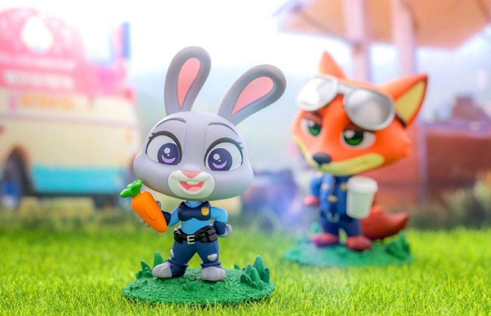 Zootopia 2 – Zootopia Cosbi Collection - DISPLAY OF 8