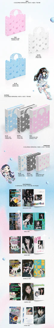 NewJeans 2nd Mini Album 'Get Up' (Bunny Beach Bag Version)