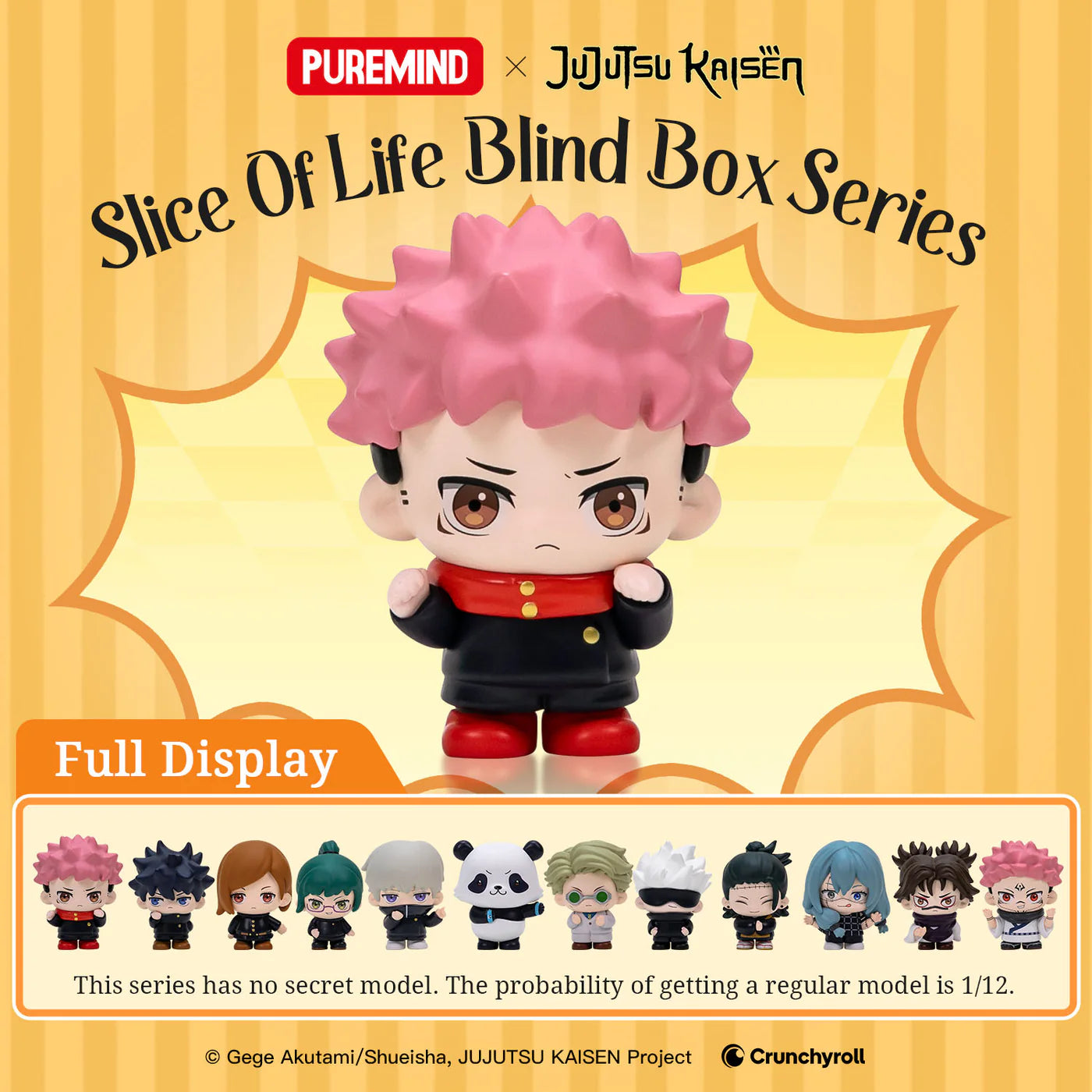 Jujutsu Kaisen – Slice of Life PVC Blind Box (Display of 12)