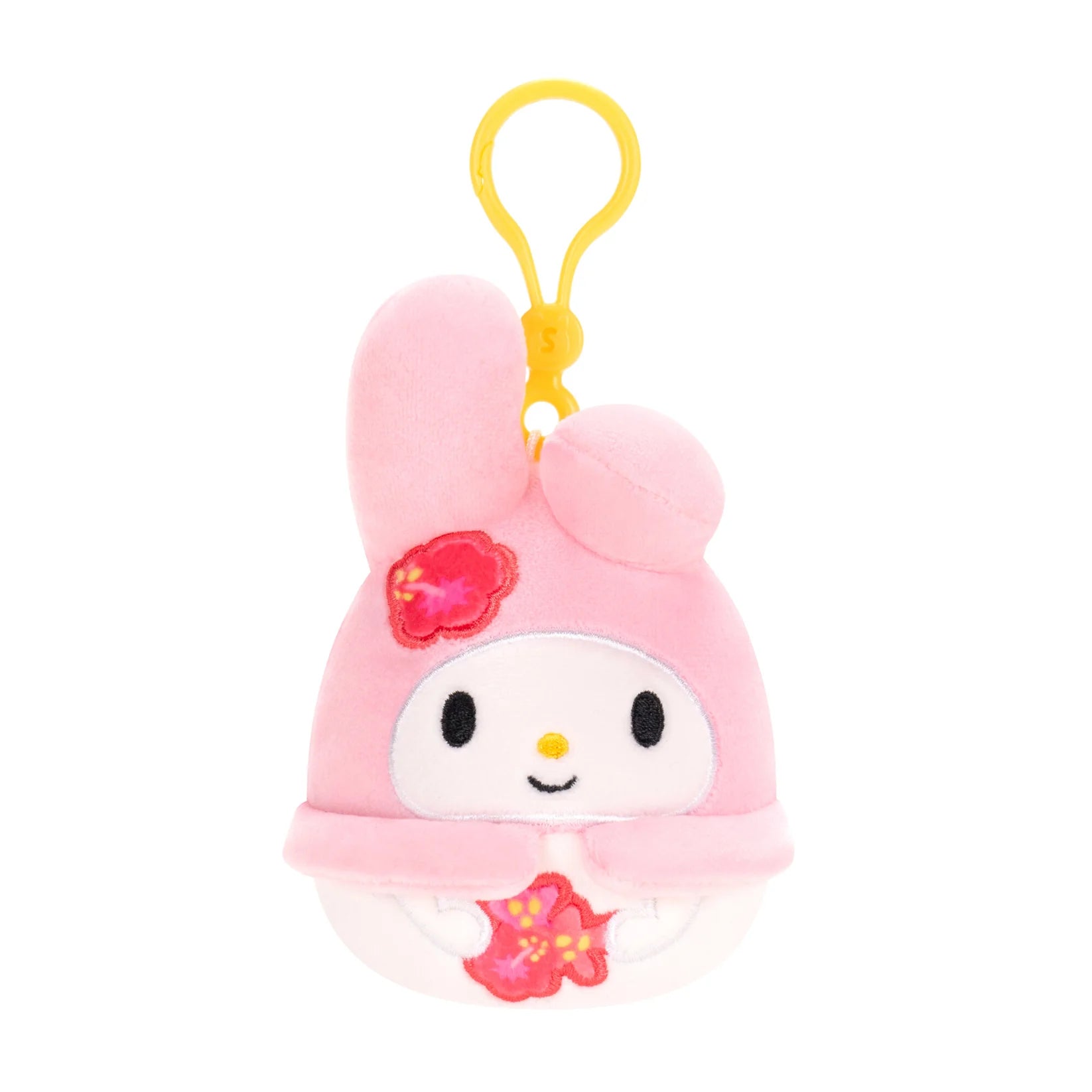 Squishmallows Hello Kitty and Friends Clip-On Plush — Tropical Food Treats 3.5"