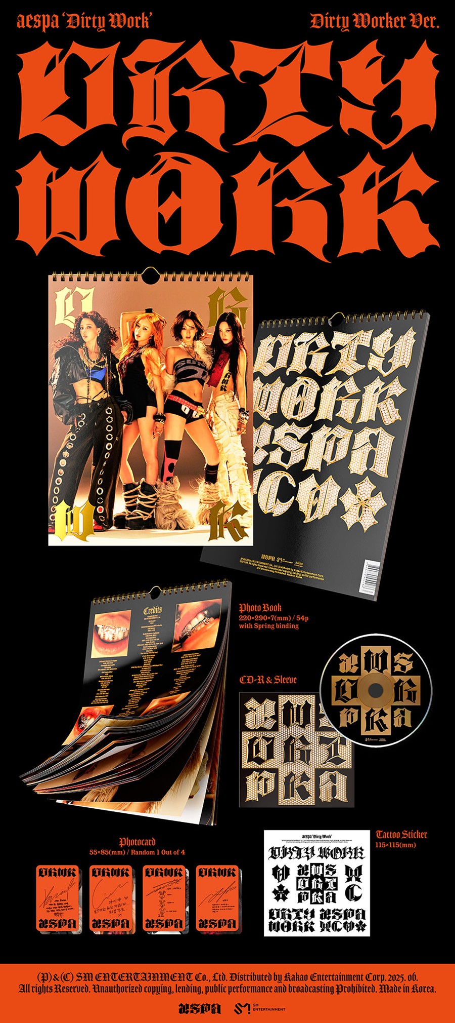 aespa – Single Dirty Work Dirty Worker Ver.