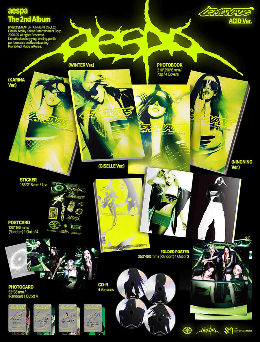 aespa 2nd Full Album 'LEMONADE' ACID Ver.