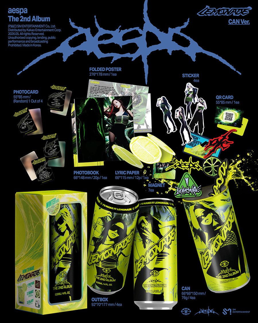 aespa 2nd Full Album 'LEMONADE' (CAN Ver.)