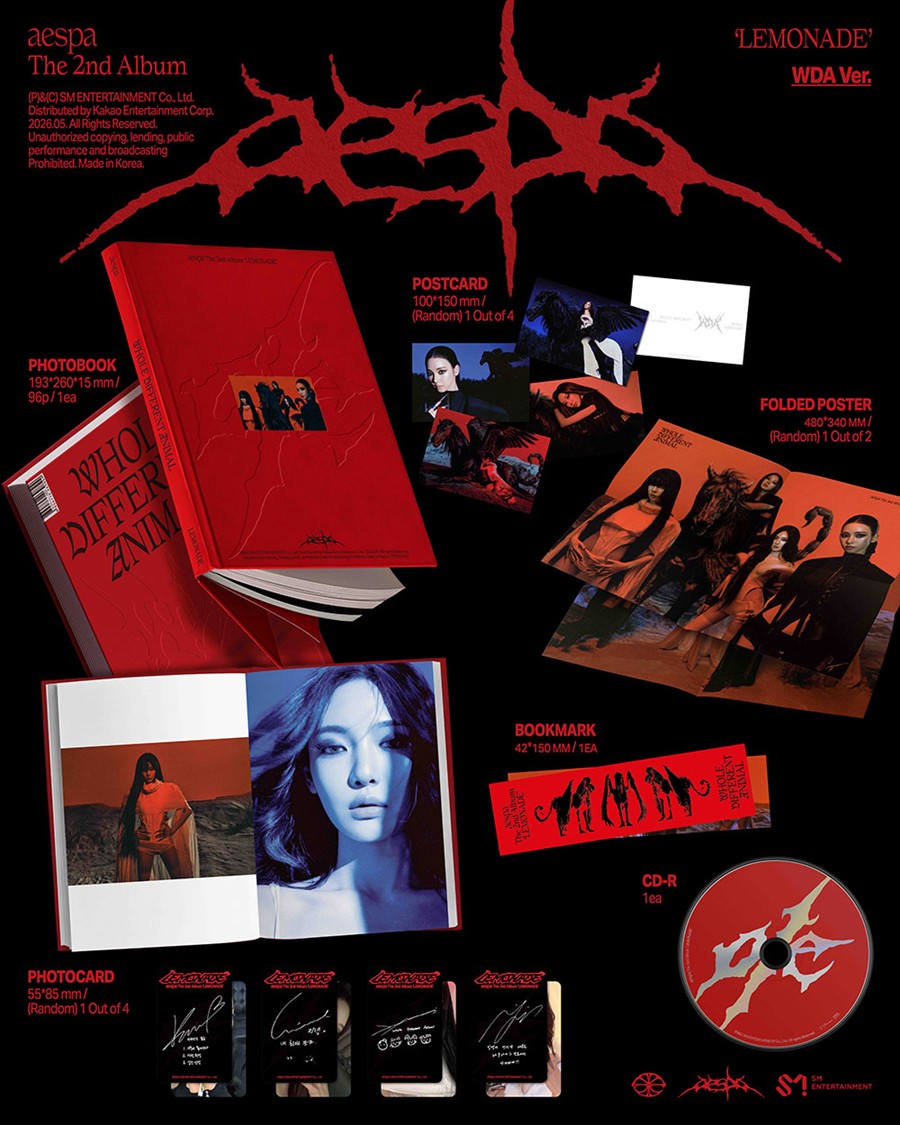 aespa 2nd Full Album 'LEMONADE' WDA Ver.