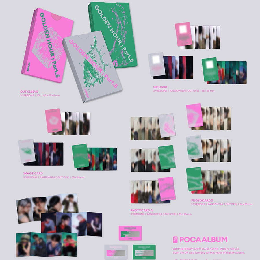 ATEEZ – 14th Mini Album [GOLDEN HOUR : Part.5 POCAALBUM / Diary Ver