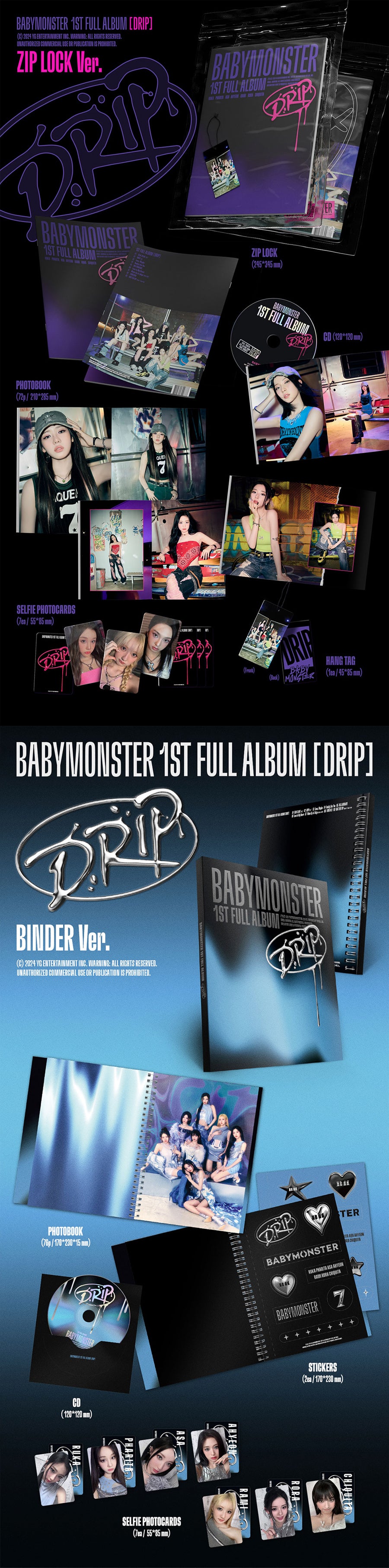 BABYMONSTER – 1st FULL ALBUM - DRIP