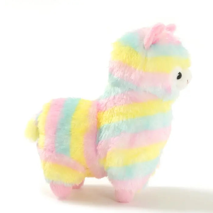 Rainbow Alpacasso Alpaca Plush