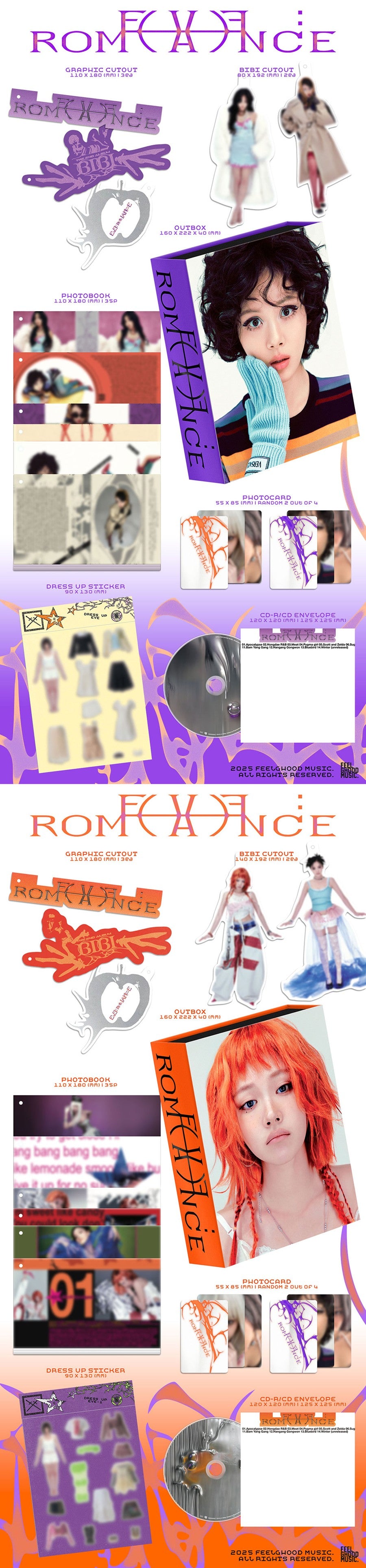 BIBI 2nd Full Album 'EVE: ROMANCE'