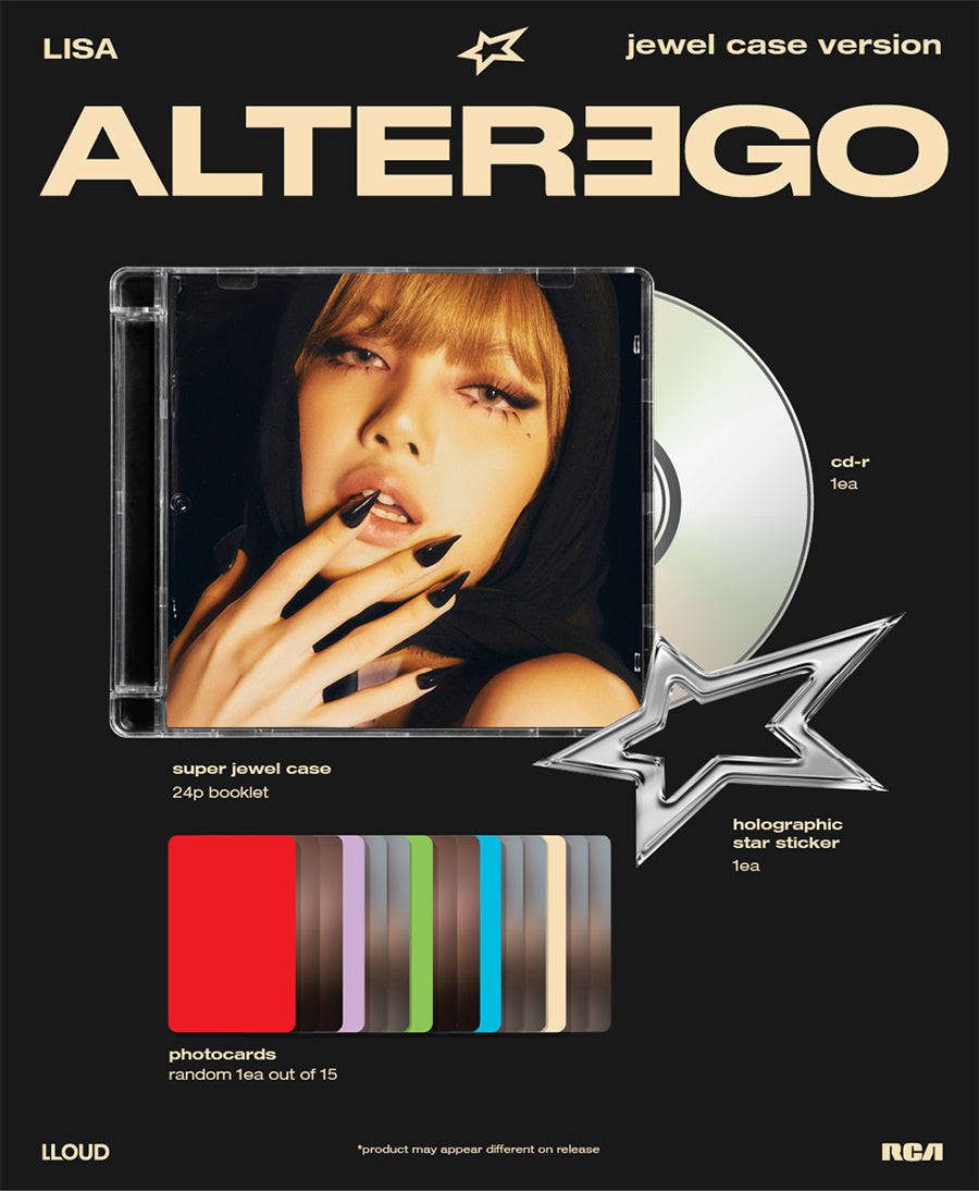 BLACKPINK LISA – Alter Ego (Jewel case)