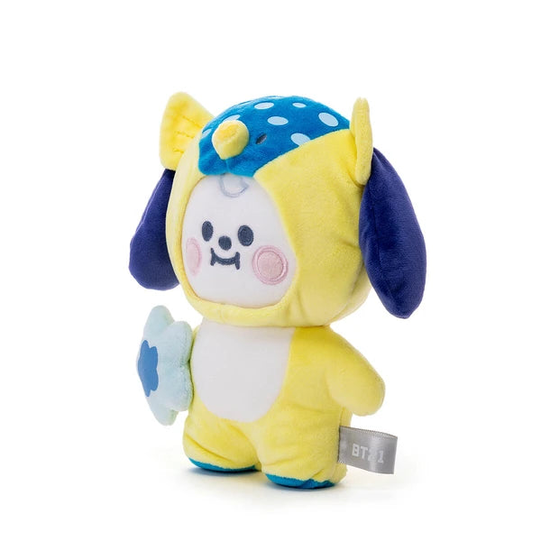 BT21 CHIMMY Baby Tatton Series Plush Boxfish - Official LINE FRIENDS Sea Creature Plushie