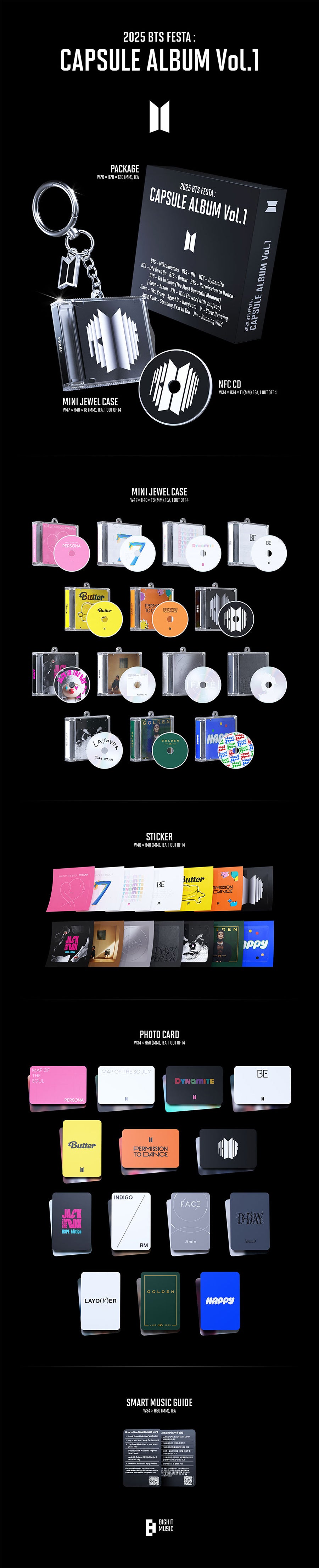 BTS FESTA : CAPSULE ALBUM Vol.1