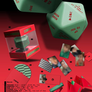 cortis grren green dice