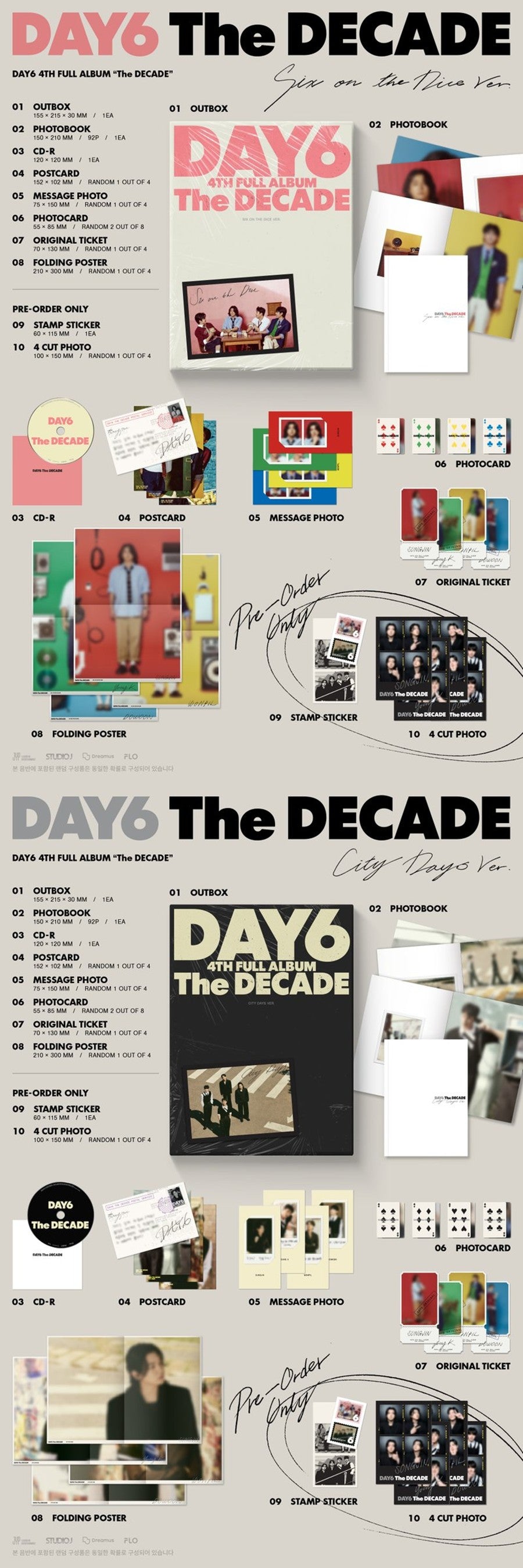 DAY6 4th Full Album 'The DECADE'