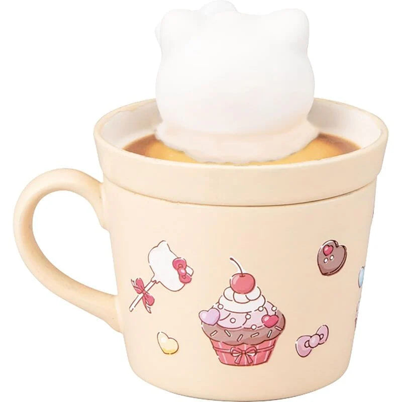 Hello Kitty Latte Art Mug with 3D Lid —230ml