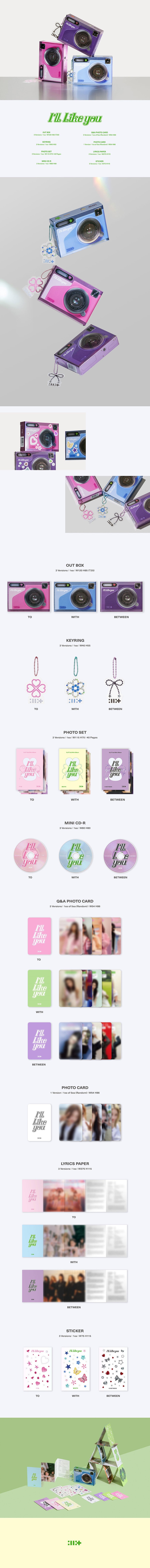 ILLIT – 2nd Mini Album I’LL LIKE YOU - GLLIT ver.