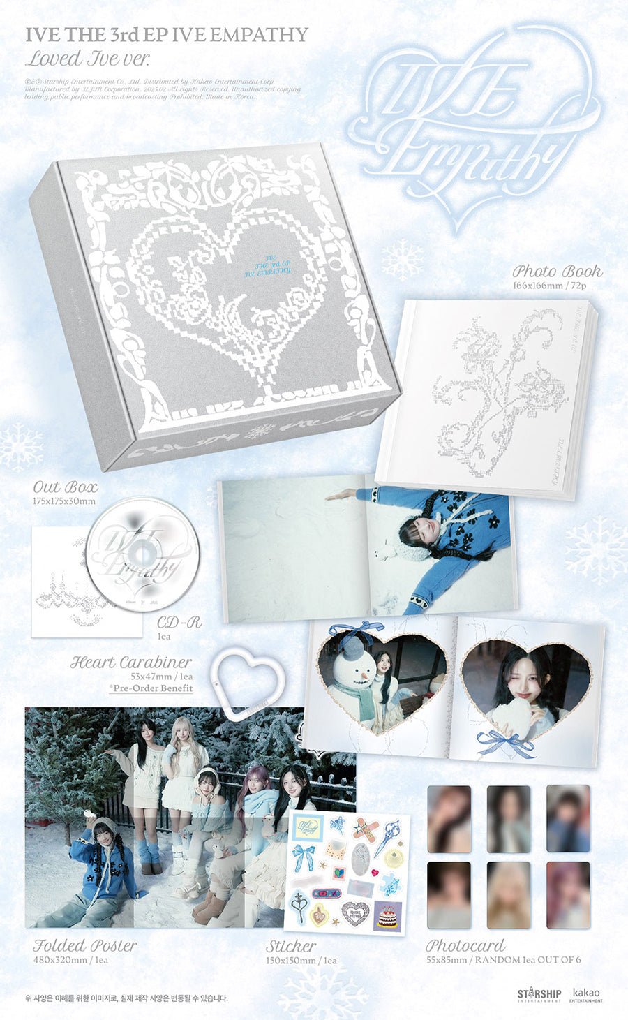 IVE 3rd EP 'IVE EMPATHY' LOVED IVE ver. / Limited Edition