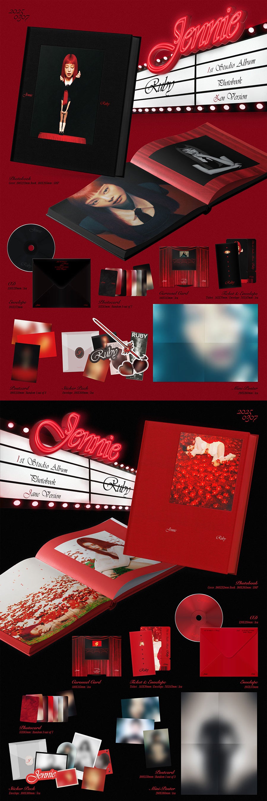 BLACKPINK JENNIE – Ruby Photobook