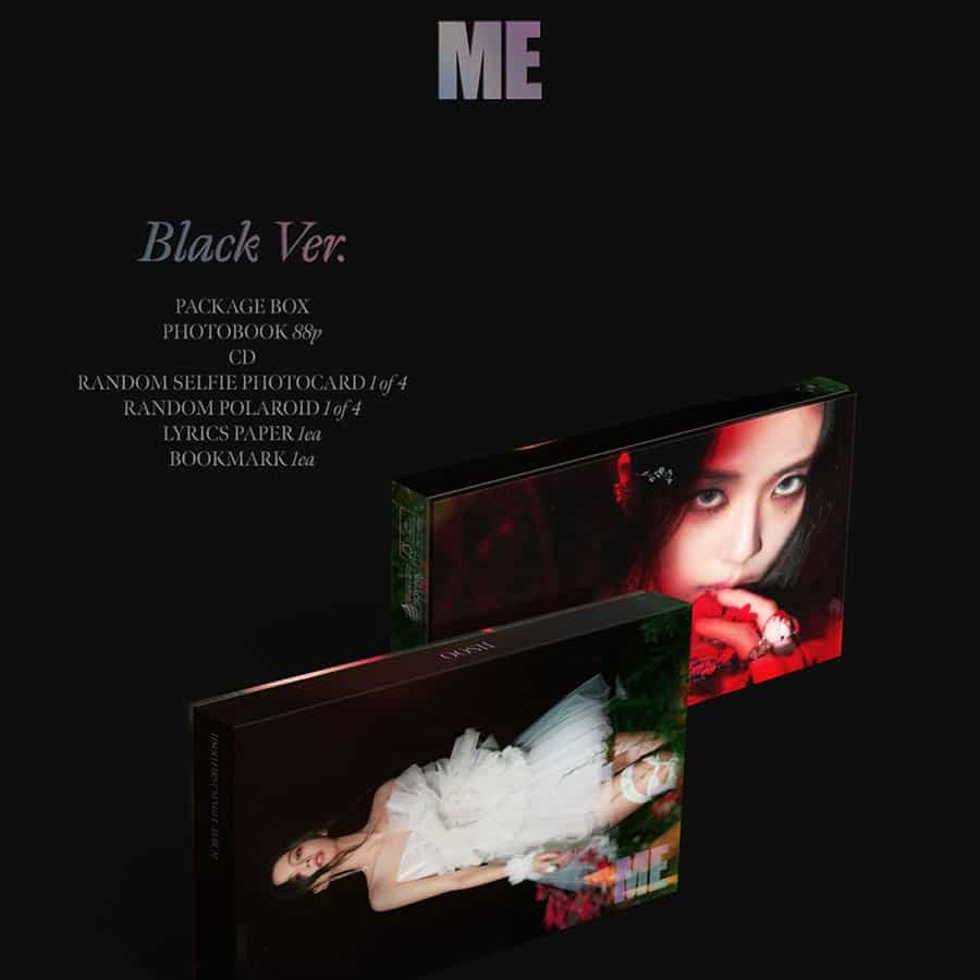 JISOO BLACKPINK – FIRST SINGLE ALBUM - ME (Black Ver.)