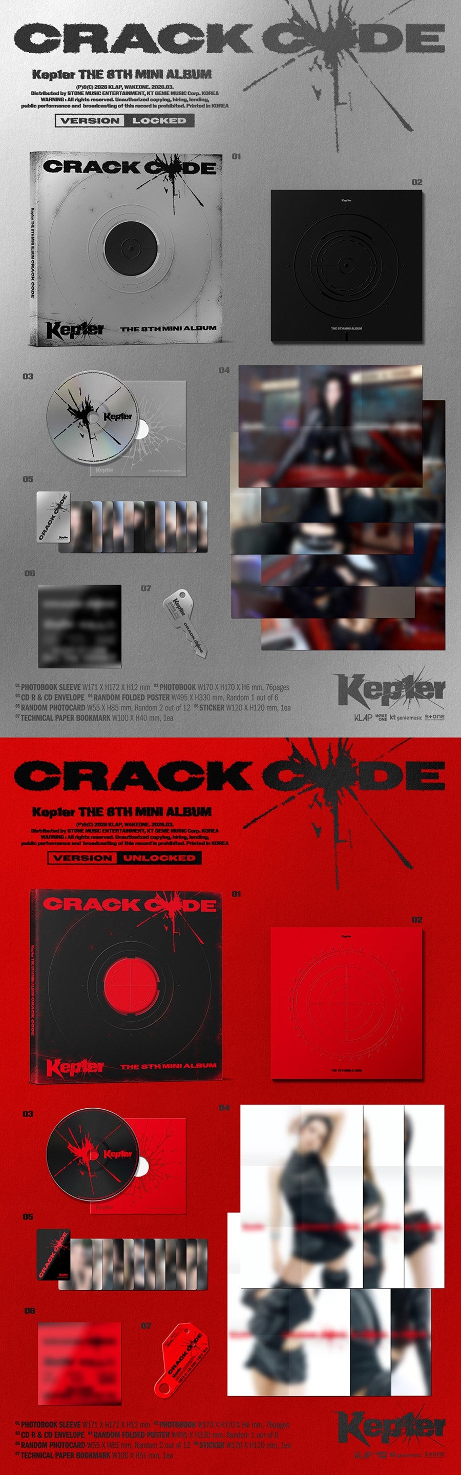 Kep1er 8th Mini Album 'CRACK CODE