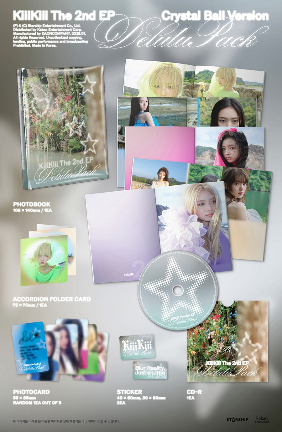 KiiiKiii – The 2nd EP - Delulu Pack