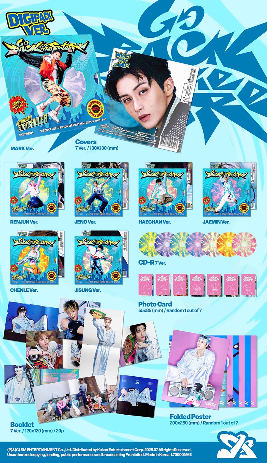 NCT DREAM – 5th Album -Go Back To The Future- (Digipack Ver.)