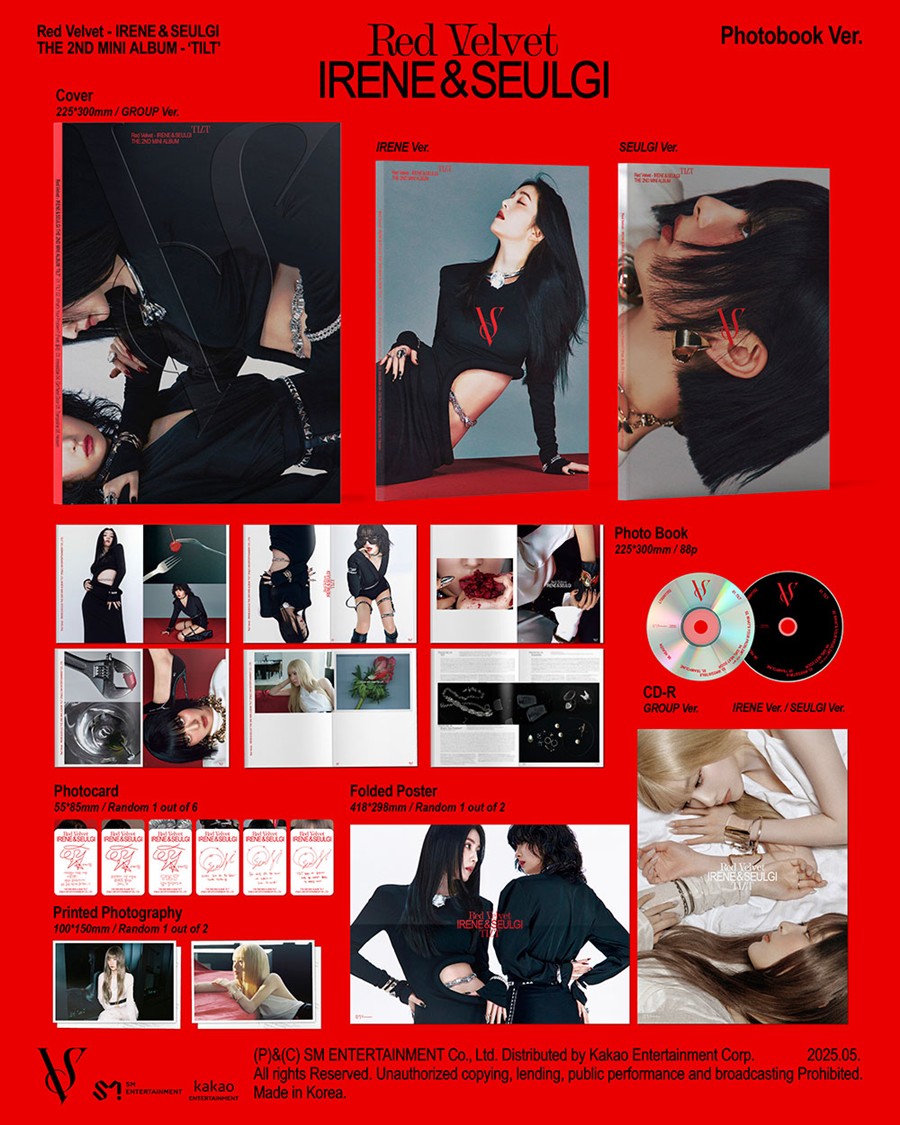 (Red Velvet) IRENE & SEULGI – TILT (Photo Book Ver.)