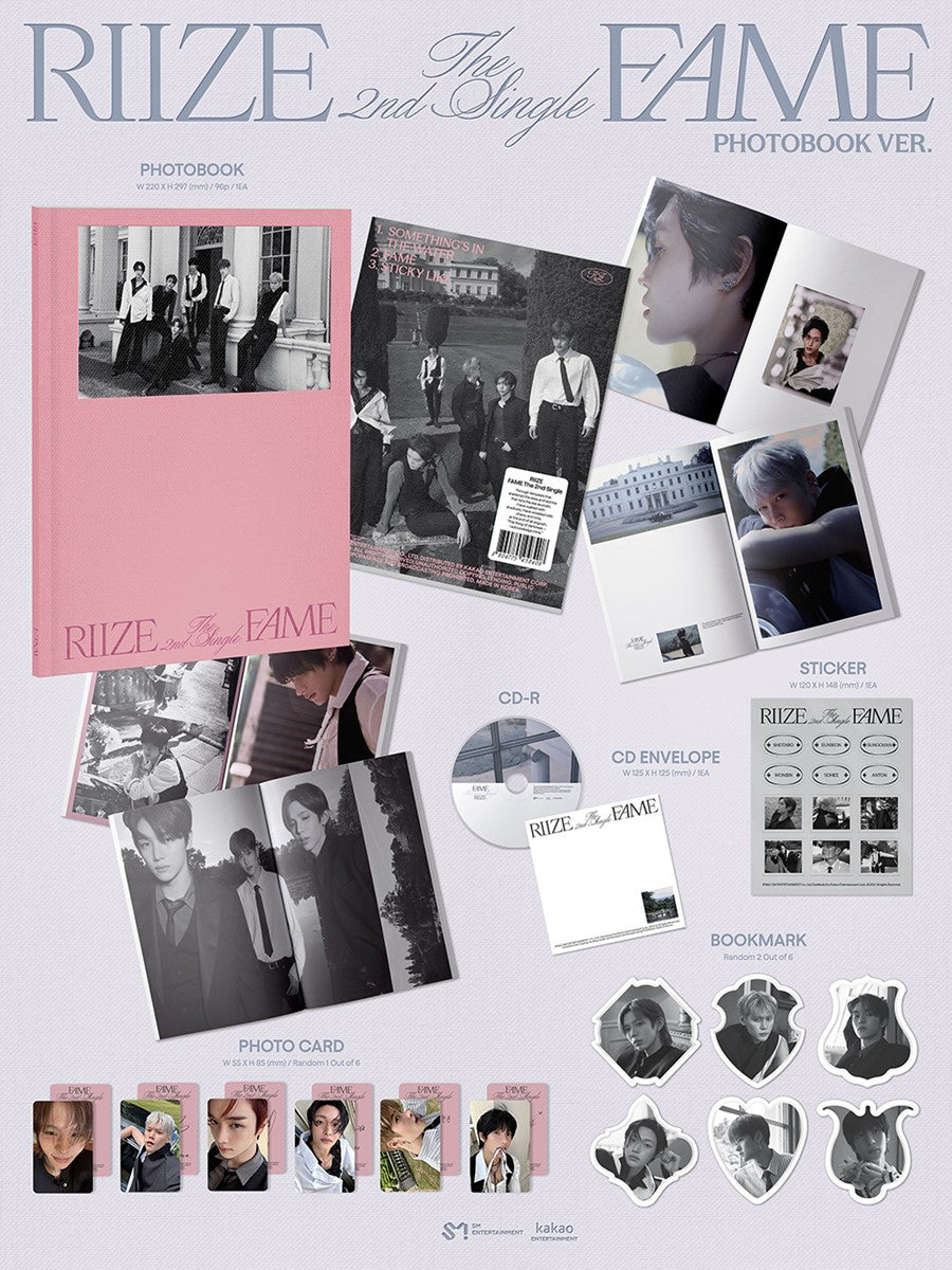 RIIZE – 2nd Single Album Fame Photobook Ver.