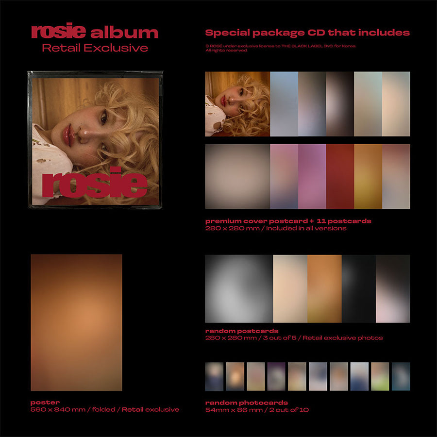 ROSIE BLACKPINK – First Studio Album ROSIE Exclusive