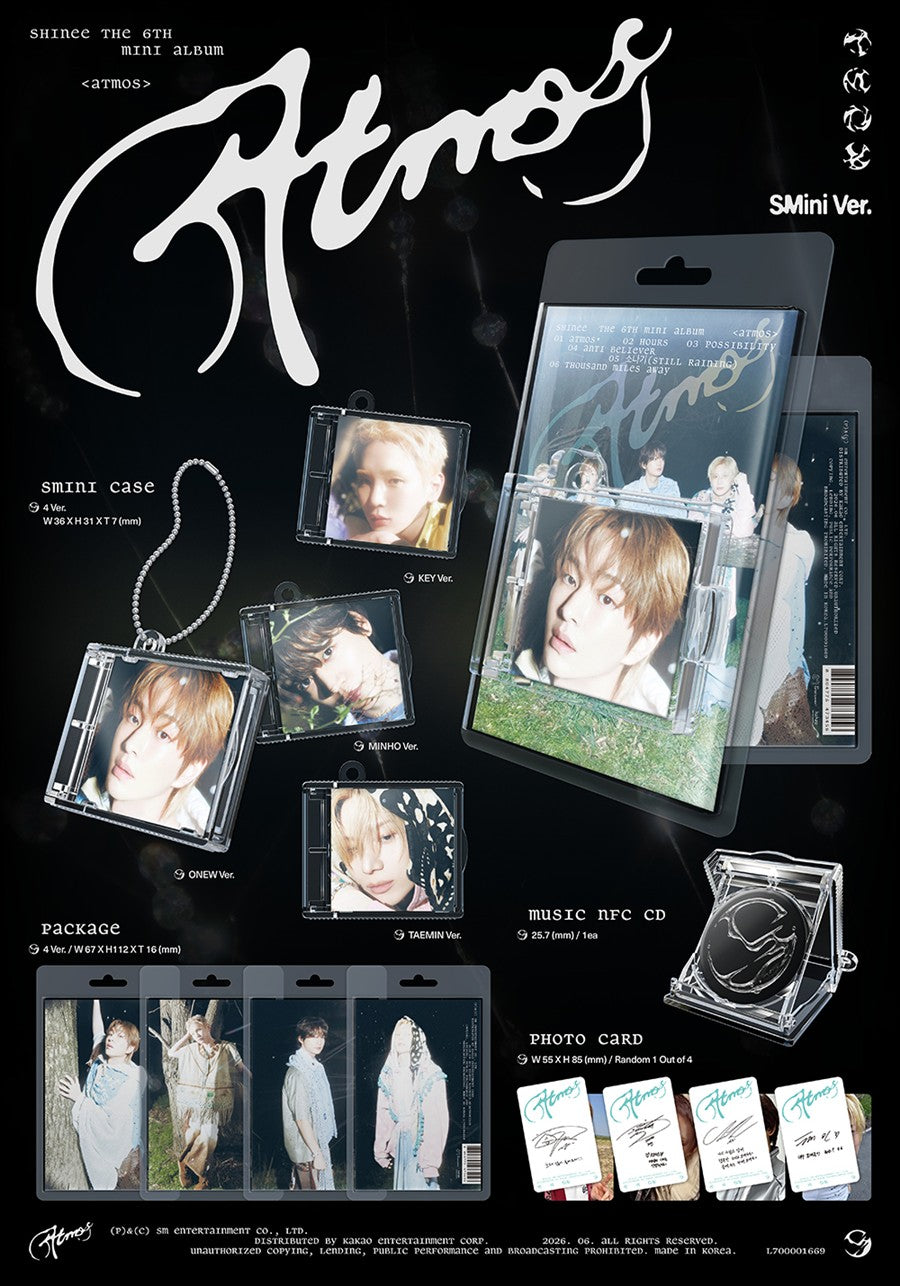 SHINee – 6th Mini Album Atmos SMInI Ver. Smart Album
