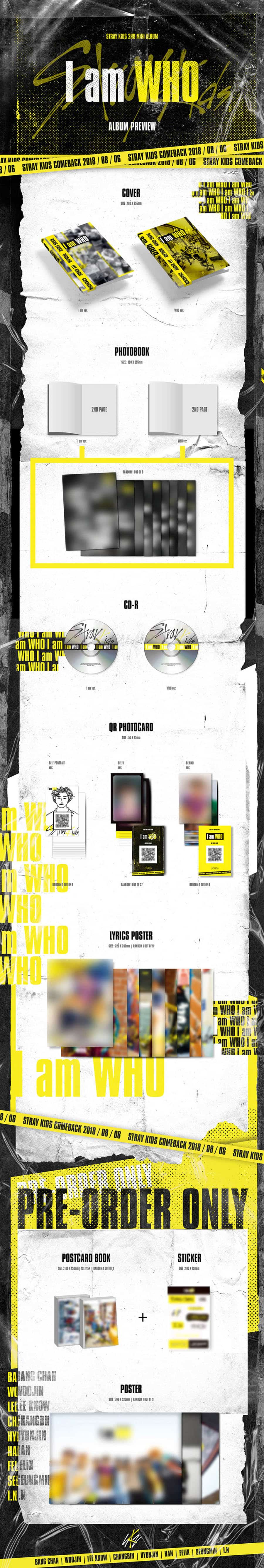 Stray Kids – 2nd Mini album I AM WHO