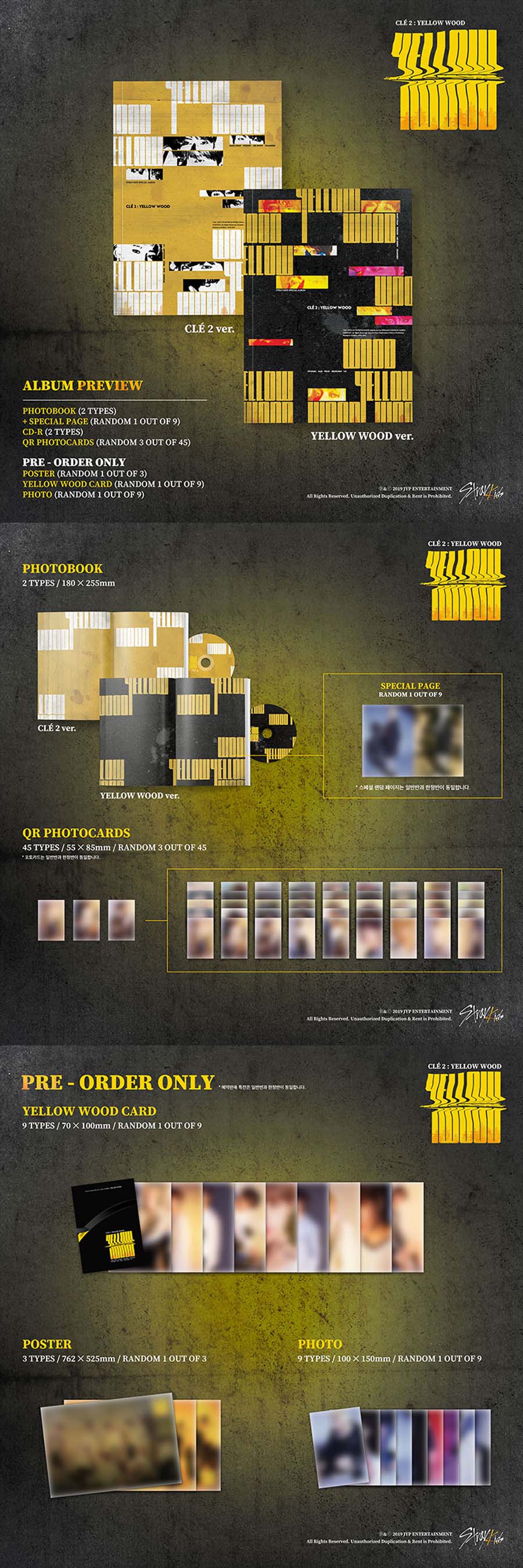 Stray Kids – Special Album Cle 2 : Yellow Wood (Standard ver.)