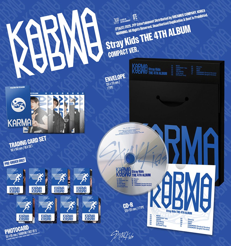 Stray Kids – The 4th Full Album KARMA COMPACT VER