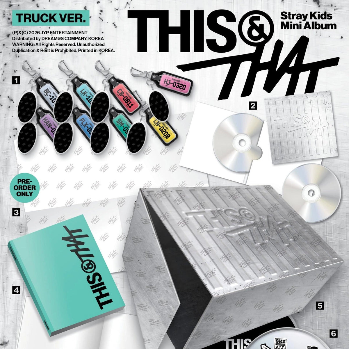 Stray Kids – Mini Album THIS & THAT (THIS AND THAT) TRUCK VER.