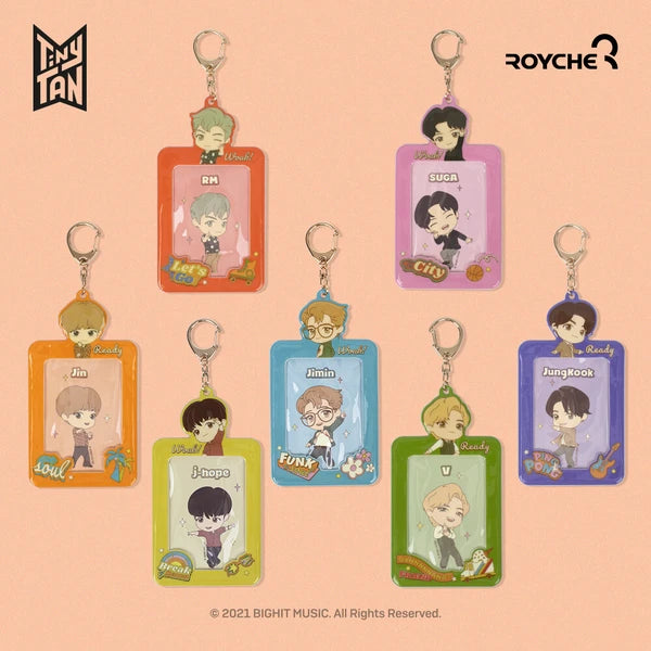 TinyTAN Photocard Keychain