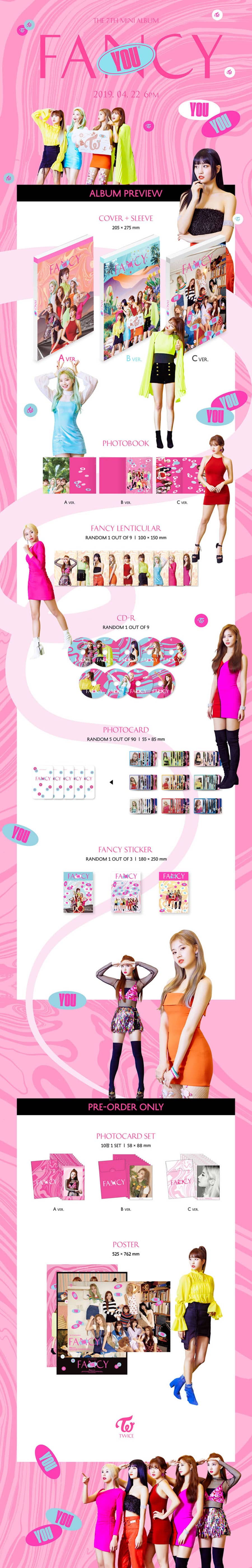 TWICE - FANCY YOU 7TH MINI ALBUM