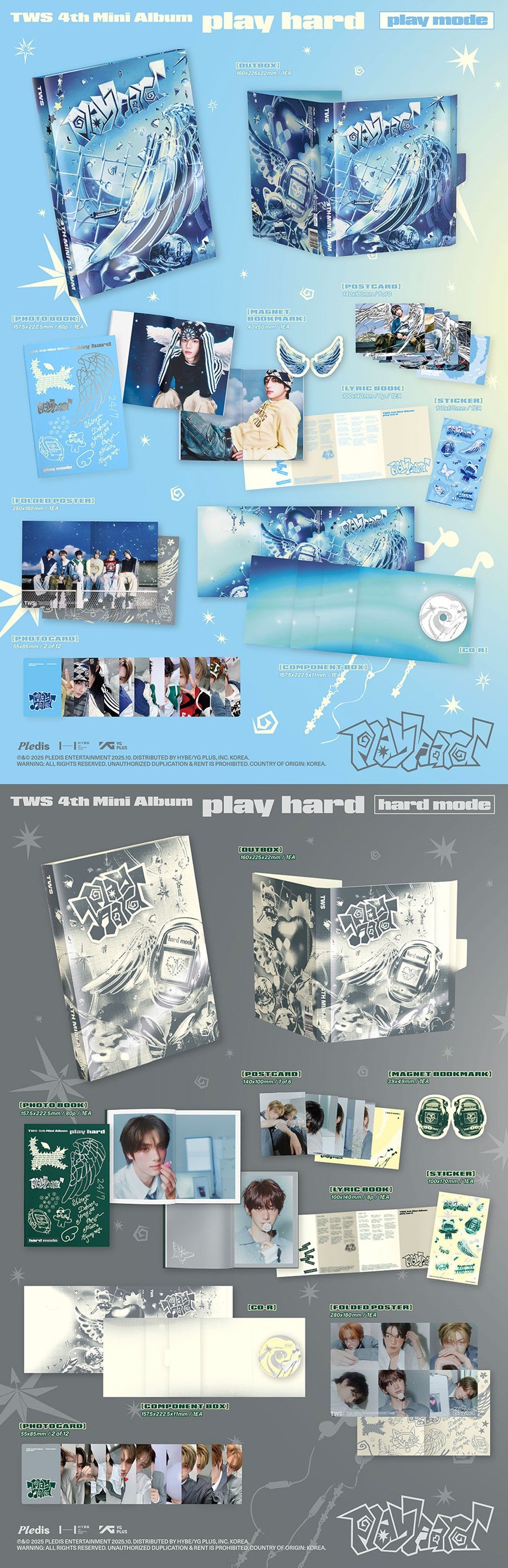 TWS 4th Mini Album ‘play hard'