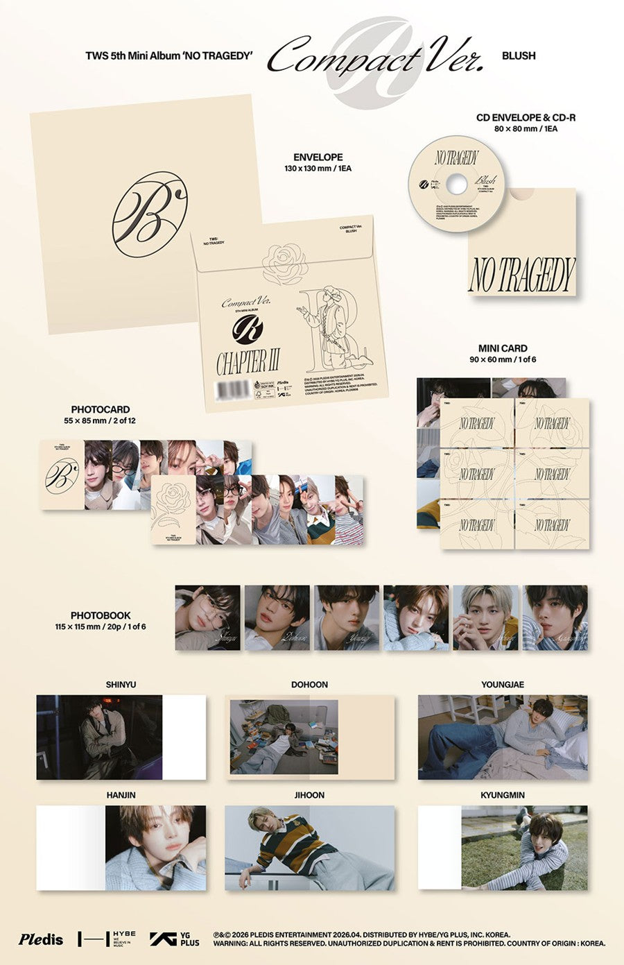 TWS 5th Mini Album 'NO TRAGEDY'