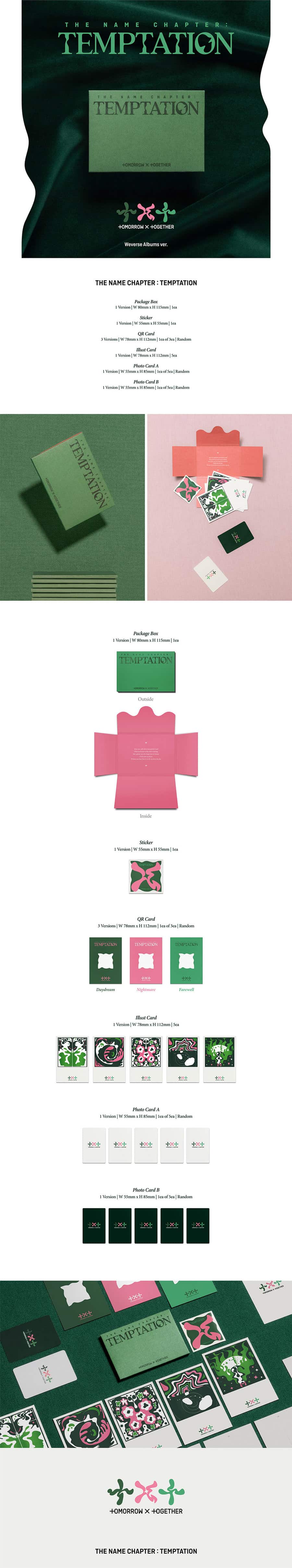 TXT – The Name Chapter : TEMPTATION (Weverse Album ver.)