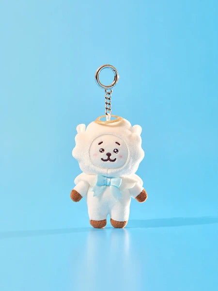 Mini bag charm of BT21. RJ