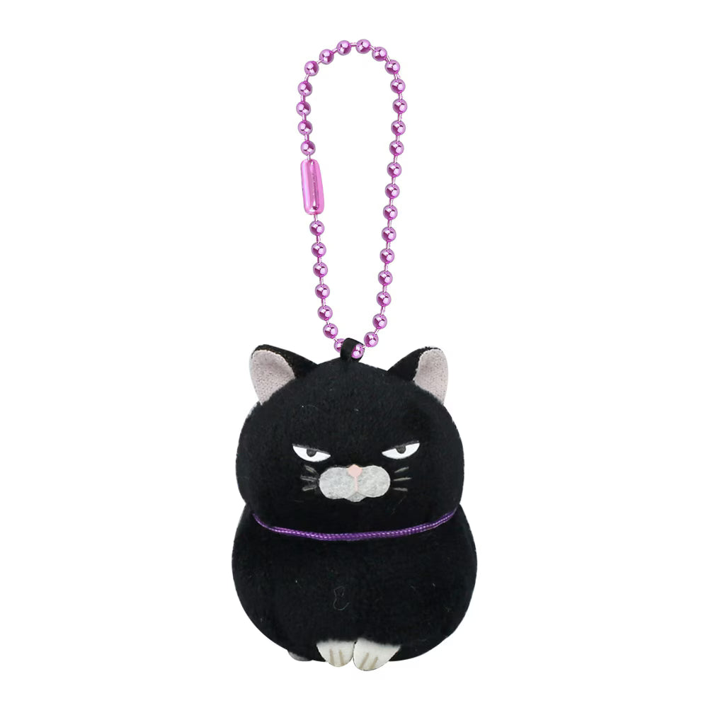 Puchimaru All-Star DX — Higemanju Kuromame Mascot Keychain