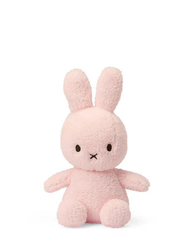Miffy &amp; Friends Miffy Sitting Terry Light Pink 23cm