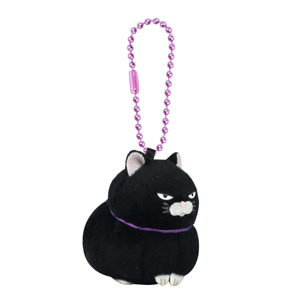 Puchimaru All-Star DX — Higemanju Kuromame Mascot Keychain