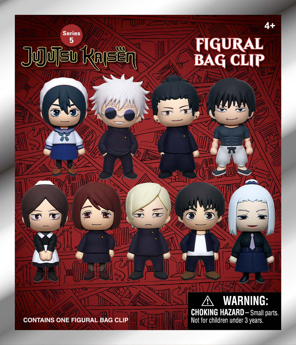 Jujutsu Kaisen – 3D PVC Bag Clips Blind Bag 24ct CDU (Series 3)