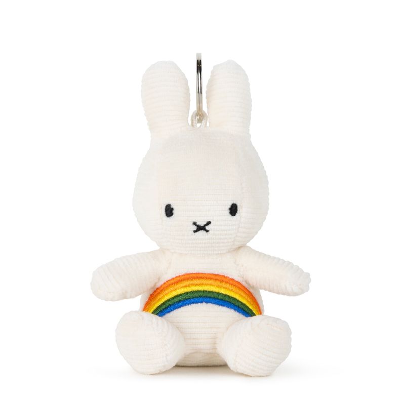 Miffy Rainbow Keychain Offwhite - 10 cm