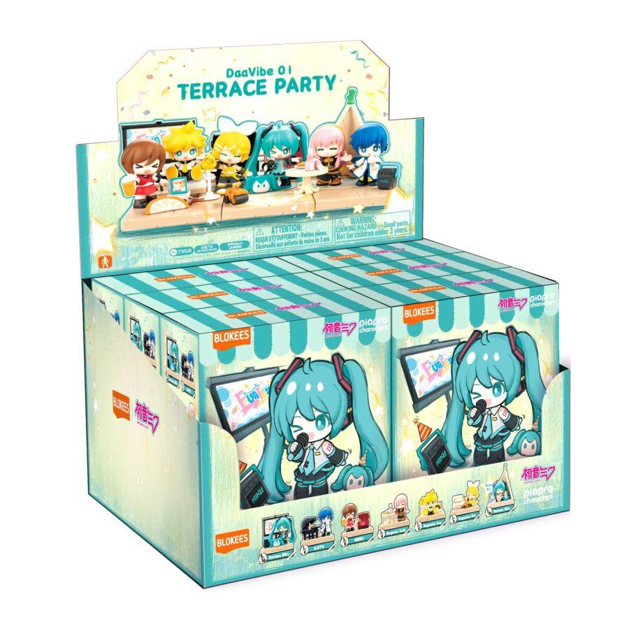 Hatsune Miku – DaaVibe 01 Terrace Party Blind Box Assortment (Display of 6)