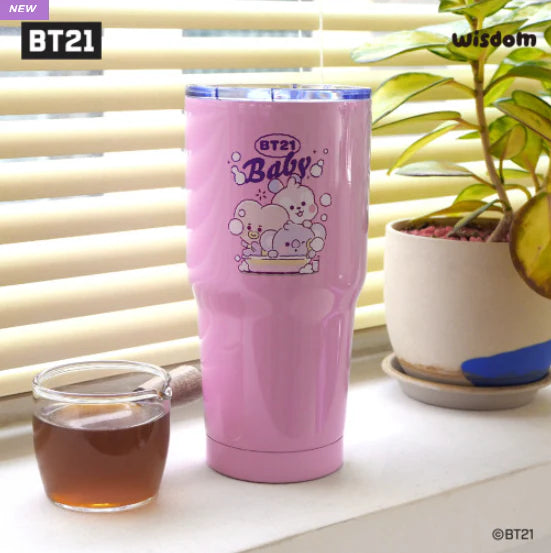 BT 21 Offical  stainless tumbler ver.2 (purple)