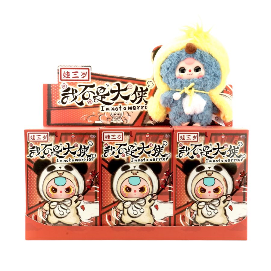 Baby Three – I’m Not a Warrior Plush Blind Box Assortment